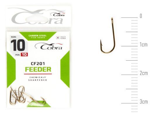 Гачок (C1161BZ) Cobra FEEDER (сер.CF201/ 010) *10шт.