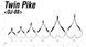 Крючок Decoy DJ-88 Twin Pike 3/0 (2 шт / уп)
