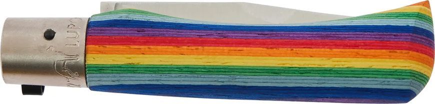 Нож Old Bear Rainbow S, W1.4060 steel, wood handle, rainbow