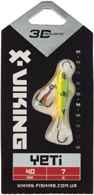 Балансир Viking Fishing Yeti Ice Jig 40mm 7.0g #05 Acid
