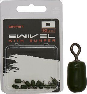 Вертлюжок Brain Swivel With Bumper S (10 шт/уп) SGXA-9292S