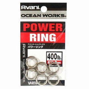 Кольца заводные Varivas 15 OW Power Rings 180kg 11.0mm 6pcs (РБ-729109)