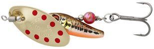 Блешня Savage Gear Sticklebait Spinner #3 9.1g Minnow Gold Red