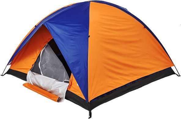 Палатка Skif Outdoor Adventure II, 200x200 cm (3-х местная), ц:orange-blue