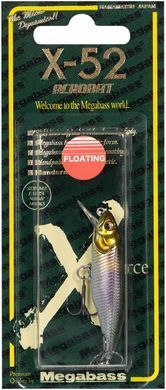 Воблер Megabass X-52 Acrobat F 52mm 3.2g Wagin Setsuki Ayu