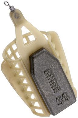 Кормушка Brain Клетка пластиковая со съемным грузом XL 070g