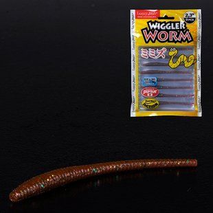 Слаг силікон. WIGGLER WORM LJ Pro Series 2,3 "/ S13 *9
