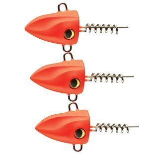 Грузило штопор Daiwa Prorex Screw-In Pelagic Head 30g 3pcs #Matt Orange (209445)