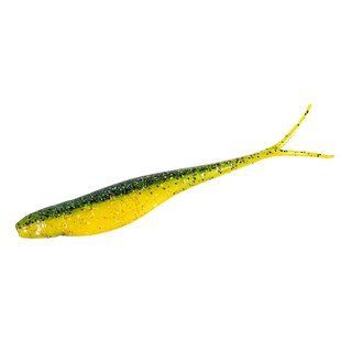 Плавающий силикон ZMAN Scented Jerk Shadz 4" 5pc #Yellow Perch (SJS4-375PK5)