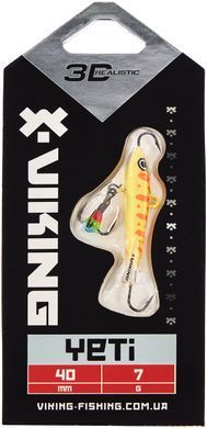 Балансир Viking Fishing Yeti Ice Jig 40mm 7.0g #06 Japanese School