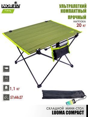 Стіл склад. Norfin LUOMA COMPACT 57Х44х37см / NF