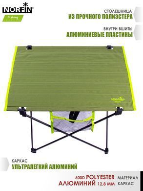 Стіл склад. Norfin LUOMA COMPACT 57Х44х37см / NF