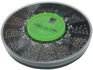 Набор грузил Maver Scatola Pallini Supercalibrati 250g №12-22