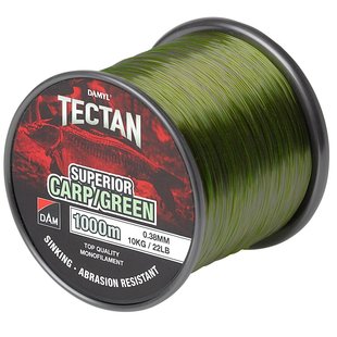 Леска DAM Damyl Tectan Carp 1000м 0,33мм 8,0кг (green)