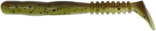 Силікон Reins ROCKVIBE SHAD 2" B08 Green Pumpkin Chart Melon 16шт