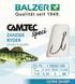 Гачок-двійник з повідцем Balzer Camtec Speci №1/0 5шт.