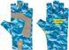 Перчатки Favorite Solar Fishing Gloves 5 Cut S/M ц:white/blue