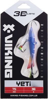 Балансир Viking Fishing Yeti Ice Jig 75mm 36.0g #09 Strange Perch
