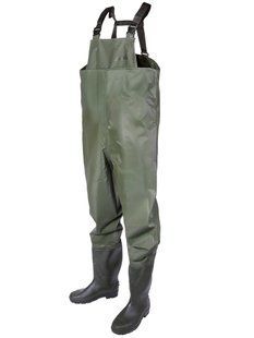 Полукомбинезон заброд.ПВХ Norfin LAKE (PVC, сапоги) / 43