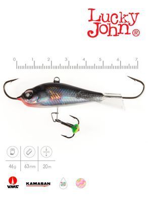 Балансир Lucky John BALTIC 6 с тр. 60мм/301RT блистер