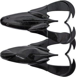 Силікон Keitech Noisy Flapper 3.5" (5 шт/уп) ц:001 black