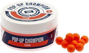 Бойлы Brain Champion Pop-Up Plum (слива) 12mm 34g