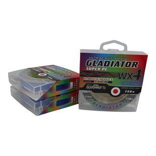Шнур "GLADIATOR" MULTI (5 цветный, 4-х жильный) 150 m / 0.14 mm