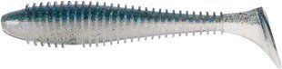 Силикон Keitech Swing Impact FAT 4.3" (6 шт/уп) ц:ea#22 electric silver shi