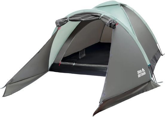 Палатка Skif Outdoor Alta 3, 100+205x180x120 cm (3-х местная) ц:green