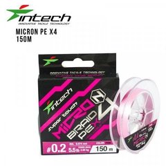 Шнур Intech MicroN PE X4 150m 0.4 (10lb/4.54kg)