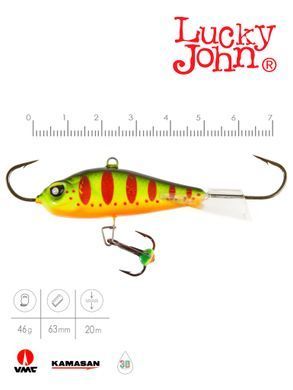 Балансир Lucky John BALTIC 6 з тр. 60мм/201 блістер