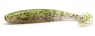 Силікон Daiwa Tournament D'Fin 100mm 7pc #Chartreuse Ayu