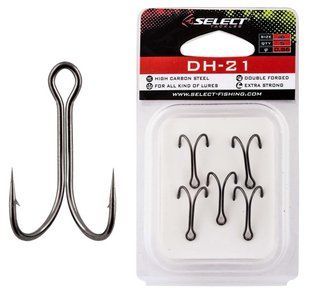 Крючок-двойник Select DH-21 #1 (4 шт / уп)