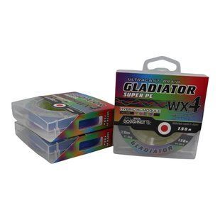 Шнур "GLADIATOR" MULTI (5 цветный, 4-х жильный) 150 m / 0.16 mm