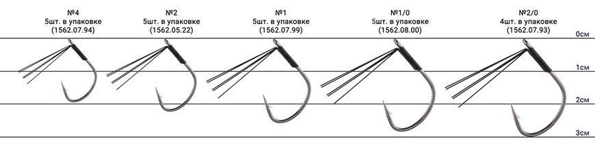 Крючок Decoy Worm220 Cover Finesse HD 1/0, 5 шт / уп