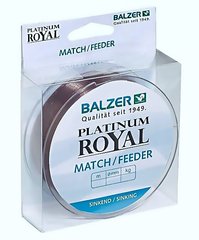 Леска Balzer Platinum Royal Match/Feeder 0.16мм 200м 2.50кг тонущая