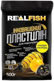 Пластилин Real Fish Сладкая кукуруза 500g