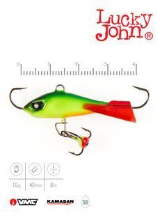 Балансир Lucky John BALTIC 4 з тр. 40мм/26RT блістер