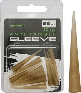 Противозакручиватель Brain Anti Tangle Sleeve 38mm (10 шт/уп) Brown SGXA-CA08-4