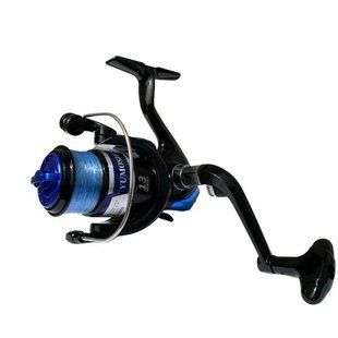 Катушка YUMOSHI MK2000 12+1 Blue пластиковая шпуля 5.5:1 с леской