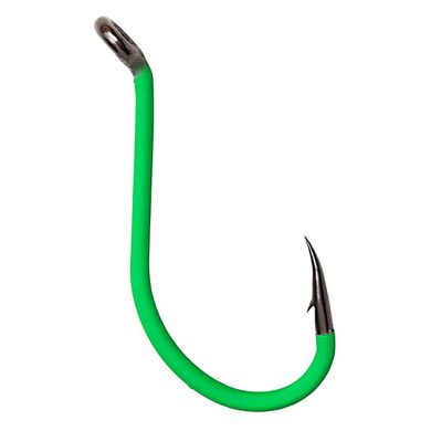 Гачок DAM MADCAT® A-STATIC Teaser Hook №7 / 0 4 шт. (Green)