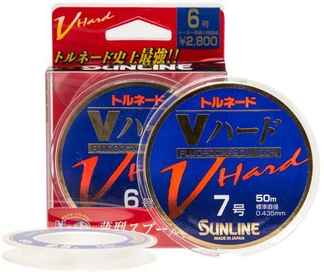 Флюорокарбон Sunline FC Tornado V Hard HG 50m #2.0/0.235mm 4.0kg