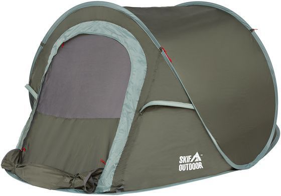 Палатка Skif Outdoor Olvia 2, 235x140x100 cm, (2-x местная), ц:green