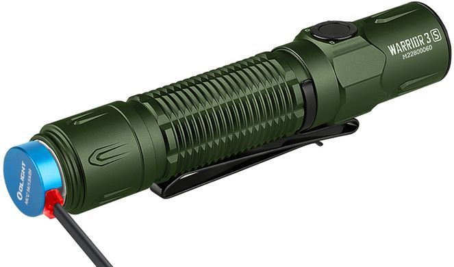 Ліхтар Olight Warrior 3S, к:od green