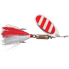 Блесна-вертушка DAM Effzett Standart Dressed 6гр (red stripes)