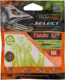 Силикон Select Toxic 1.7"" #072 (8 шт / уп)