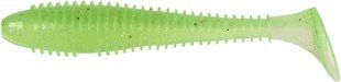 Силикон Keitech Swing Impact FAT 3.8" (6 шт/уп) ц:ea#19 electric chart shad
