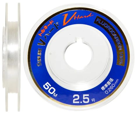 Флюорокарбон Sunline FC Tornado V Hard HG 50m #2.5/0.260mm 5.0kg