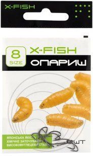 Крючок X-Fish Опарыш #8 (8 шт/уп)