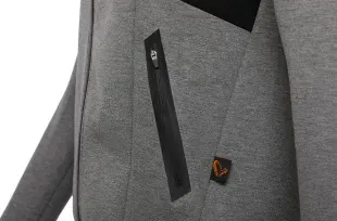 Реглан Savage Gear Tec-Foam Zip Hoodie XL Dark Grey Melange